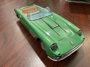 Vintage~Bandai~Ferrari~SuperAmerica~Spyder-Green~11” Long~AS IS - Picture 1 of 10