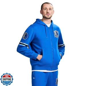 GAME 7 x NBA Officially Licensed Men's Full-Zip Up Long Sleeve Ho - Picture 1 of 5