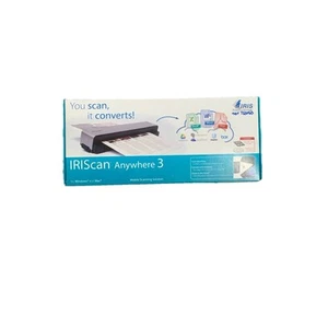 New In Box IRIScan Anywhere 3 Electronic Digitize Scanner - Picture 1 of 4