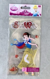 Vintage Jolees Boutique Disney ~ Snow White ~ EK Success Dimensional Stickers - Picture 1 of 1