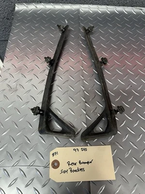 #71-95-98 Nissan 240sx S14 OEM parachoques trasero soportes de montaje soporte Foto 1 de 4