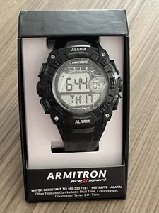 ARMITRON Alarm Chrono MD09188 (40/8209) Men’s Watch, Quartz, 40mm Face.. - Picture 1 of 8