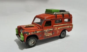 AUTO MODELLINO Scala  1/43 LAND ROVER A-40 MEBETOYS Defender Come In Foto  - Foto 1 di 6