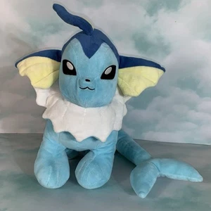 Peluche Costruisci Un Orso Pokémon Vaporeon Limited 2020 Senza Suono - Foto 1 di 11