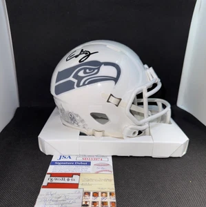 ELIJAH ARROYO signed SEATTLE SEAHAWKS SLAUTE STS Mini Football Helmet w/ COA JSA - Picture 1 of 4