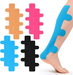 Sport Tapeband  8 Stück 13.7 × 30 cm Elastisches Physio Tape für Fersensehne - Bild 1 von 7