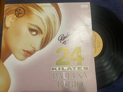 PAULINA RUBIO 24 KILATES ECUADOR DISCO LP VINYL RARO 1993  Foto 1 de 2