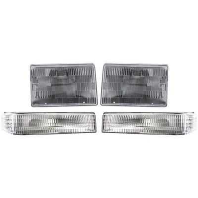 Headlight Driving Head light Headlamp  Driver & Passenger Side Left Right Foto 1 de 4