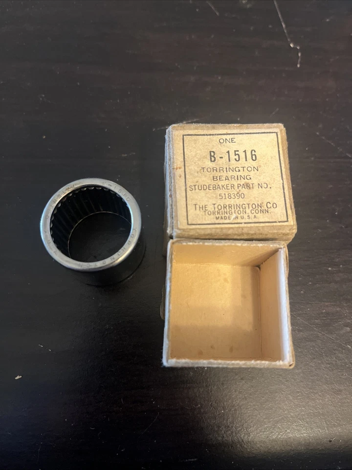 NOS Torrington B-1516 Bearing Studebaker Part 518390 USA Made NIB VTG - Image 1 of 4