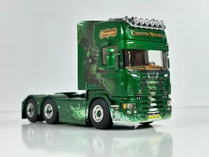 WSI truck models, Scania R Topline 6X2 , GREEN DRAGON - Picture 1 of 10