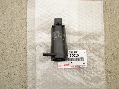 FITS: 87 - 90 TOYOTA TERCEL FRONT WINDSHIELD WASHER FLUID MOTOR PUMP NEW - Image 1 of 4