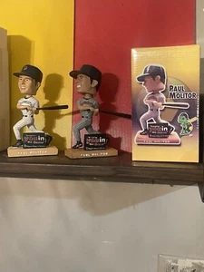 2009 BELOIT SNAPPERS PAUL MOLITOR SGA BOBBLEHEAD BREWERS TWINS With box Two/em - Picture 1 of 3