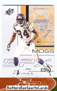 2001 SPx #50 Randy Moss - Picture 1 of 2