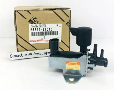 TOYOTA GENUINE RAV4 1CDFTV VALVE ASSY VACUUM REGULATING 25819 - 27040 - Image 1 of 4
