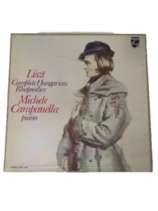 LISZT~Complete Hungarian Rhapsodies~CAMPANELLA~4 Vinyl Box set w/booklet - Picture 1 of 4