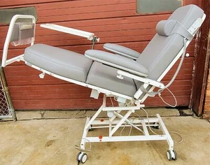 DIGITERM® COMFORT-4 ECO RECLINER ELECTRIC DIALYSIS MEDICAL CHAIR WATCH VIDEO - Picture 1 of 12