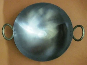 pure iron kadhai kadai kadhaiya masala curry Indian cooking 9.5 inch - Picture 1 of 1