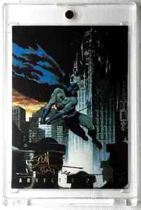 1995 Batman Master Series Artist Proof Card 1 GHOTHAM. - Picture 1 of 3
