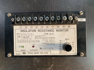 MONITOR DE RESISTENCIA DE AISLAMIENTO TOYO KEIKI IS-3 - Imagen 1 de 7