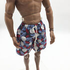 1/6 Scale Men&#39;s Beach Pants Shorts for 12inch Male Action Figure Accessory B