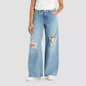 NWT Levi's Women's Mid-Rise 94's Baggy Wide Leg Jeans New! - Picture 1 of 18