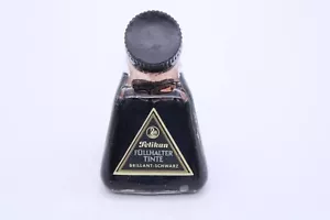 Pelikan Füllhalter Tinte Brillant Schwarz Tintenfass Vintage Wilhelm Wagenfeld - Bild 1 von 5