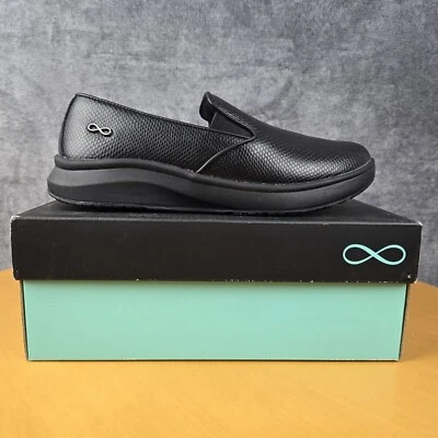 Zapatos de enfermería Cherokee Infinity Lift Komodo para mujer talla 6,5 negros sin cordones Foto 1 de 4