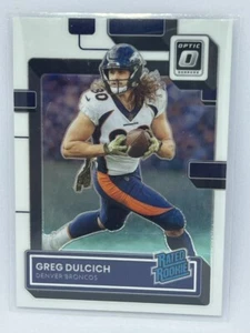 Greg Dulcich Rated Rookie 2022 Panini Donruss Optic Football # 288 - Bild 1 von 2
