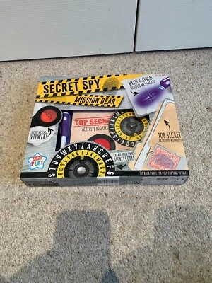 Secret Spy Game Mission Gear Secret Message Viewer Top Secret Activity Book Fun - Image 1 of 2