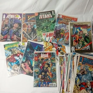 Big Lot of 43 Mixed COMICS Modern & Copper Age Marvel DC Image - Picture 1 of 9