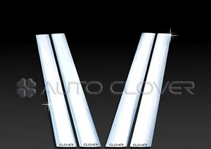 Chrome Door Pillar For 2006 2011 Hyundai Getz Click - Picture 1 of 1