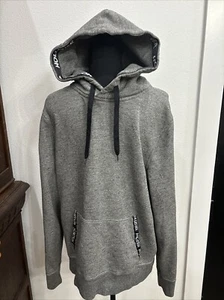 HOLLISTER California Mens Pullover Gray Hoodie Cabin Core Cozy Core SZ M - Picture 1 of 13