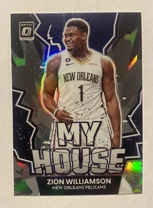 2022-23 Panini Donruss Optic Zion Williamson My House Silver Holo Prizm #20 - Picture 1 of 2