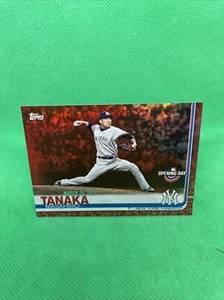 Masahiro Tanaka 2019 Topps Opening Day Red Foil #193 Yankees - Picture 1 of 2