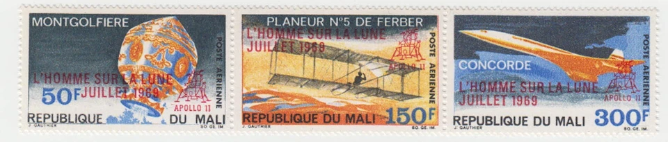 Malí - 1969 - SC C80a - LH - Tira de 3 Foto 1 de 1