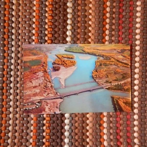 Vintage Postcard ALASKA - Peace River Bridge & Pipeline Crossing - Picture 1 of 4