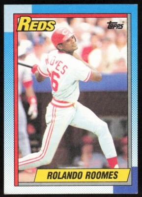 1990 Topps #364 Rolando Roomes Cincinnati Reds - Image 1 of 2