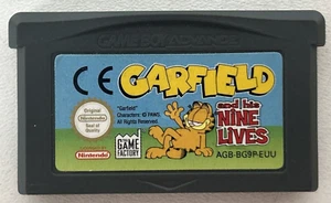 Garfield And His Nine Lives Gameboy Advance Game Cartridge Working - Picture 1 of 17