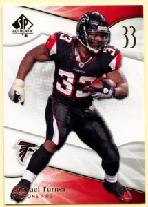 2009 SP Authentic Michael Turner football card #78 Atlanta Falcons - Picture 1 of 2