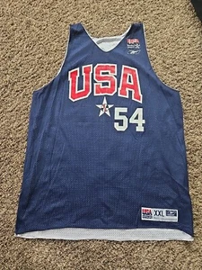 2010s Nike Team USA Basketball #54 Practice Game Used Worn Player Issued Jersey - Bild 1 von 15