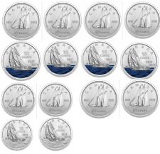 2021 Bluenose Schooner 100th Canada Special Designs 10 cents 14 Dimes
