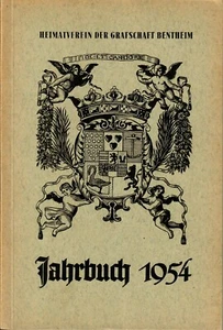 Annuario Bentheimer 1954 volume 43 associazione nazionale della contea di Bentheim Nordhorn - Foto 1 di 1