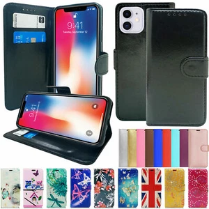 Funda de cuero para iPhone 6.6s 7/7+Plus 8 X/ XS 11 Pro Max - Imagen 1 de 10
