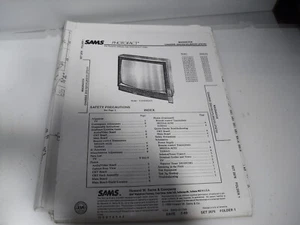 magnavox 25g101/ 102/3/5 ,27g101,service manual - Picture 1 of 2