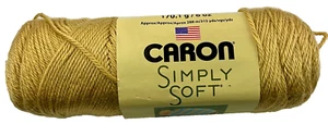 Hilo suave Caron Simply 6 oz madeja 100 % acrílico mediano #4 otoño maíz - Imagen 1 de 3