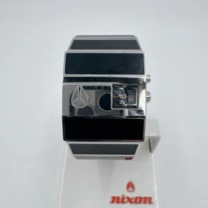 NIXON THE ROTOLOG Men Quartz Black Dial Watch Japan - Rank B - Picture 1 of 11