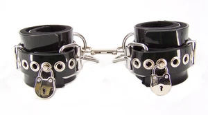 Locking PVC Ankle Cuffs by Axovus - Picture 1 of 1