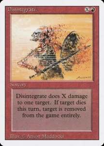 4 Disintegrate 4x x4 - MP - Revised Edition - SPARROW MAGIC mtg - Bild 1 von 1
