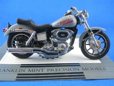 Franklin Mint 1977 Harley Davidson Low Rider Motorcycles 1/24 - Image 1 of 3