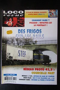2003 RAILWAY MODEL TRAIN MAGAZINE LOCO MAGAZINE N° 669 - Picture 1 of 2